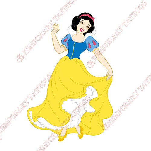 Snow White Customize Temporary Tattoos Stickers NO.3622